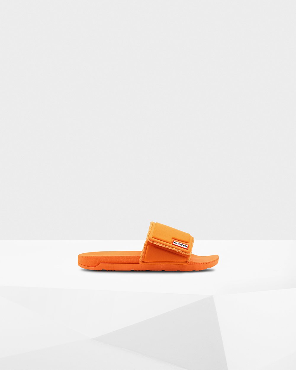 Hunter Original Adjustable Slides - Shop Online Mens Orange - ACIWRV046